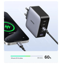 100W GaN Charger 5 Ports USB C Charger