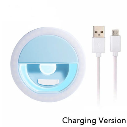 Portable USB Charge Led Phone Selfie Ring Lamp