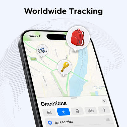 UGREEN Smart Bluetooth Tracker – Key Finder & Item Locator with Apple Find My Support (iOS Only)