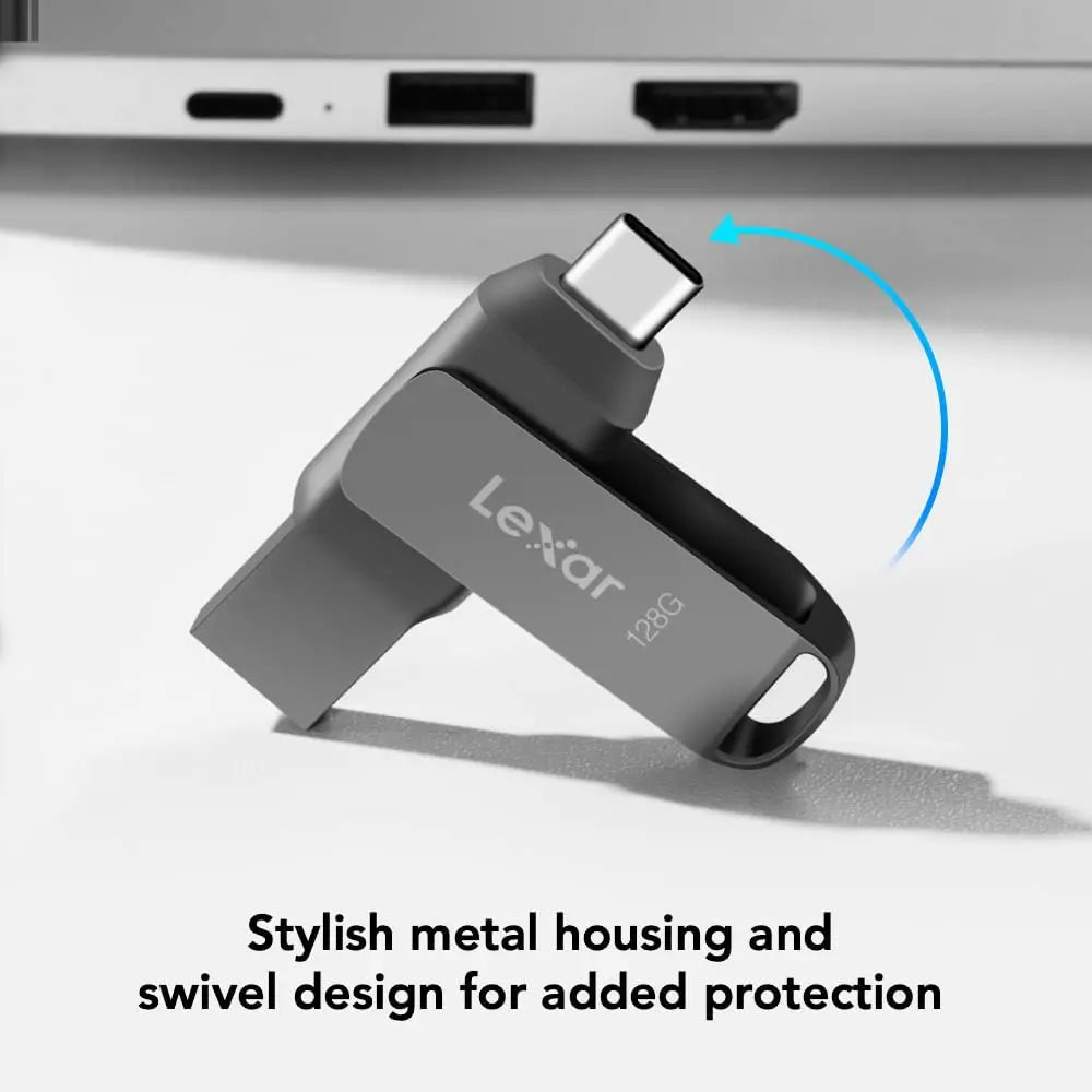 Lexar D400 Dual 32GB 64GB 128GB 256GB USB Type C Drive