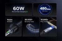 Ultimate Fast Charge 60W USB C Cable™